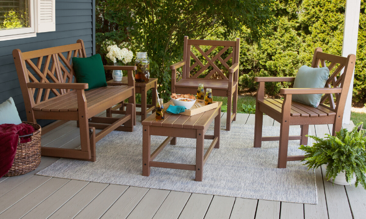 POLYWOOD Chippendale Glider