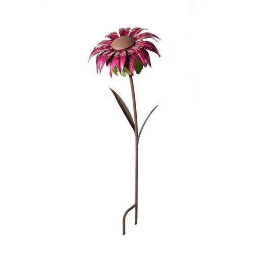 Outdoor Metal Bishop Dahlia Garden Torch 36"