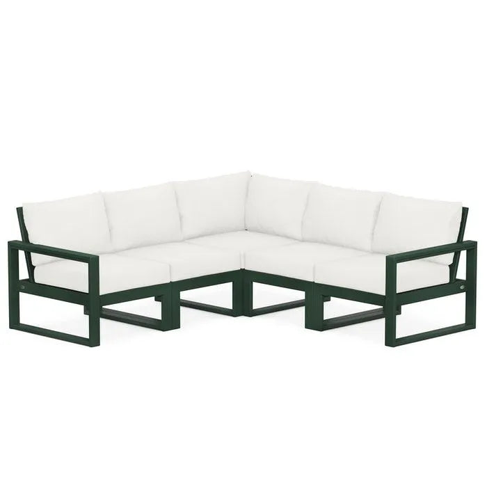 POLYWOOD EDGE 5-Piece Modular Deep Seating Set