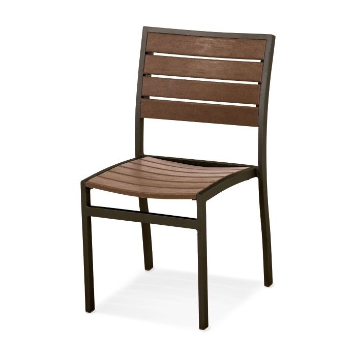 Polywood Euro™ Dining Side Chair - Teak