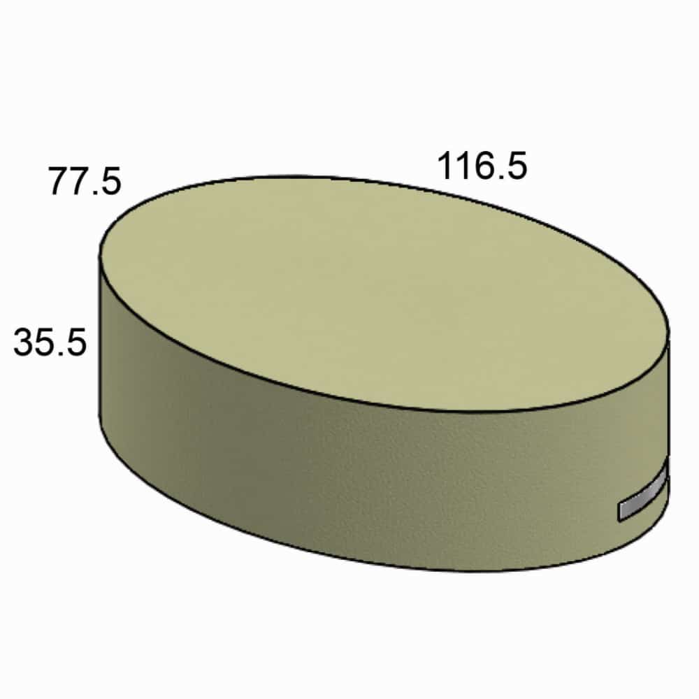 Cabo Rectangular Dining Table and Chair Outdoor Cover