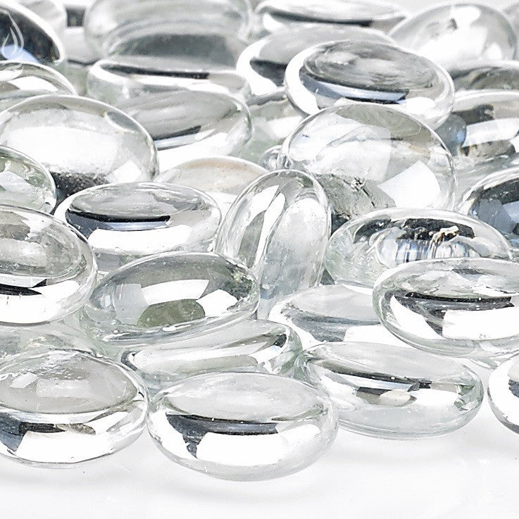Fireplace Fire Pit Beads Glacier Ice