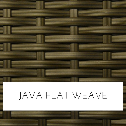 Java flat wicker