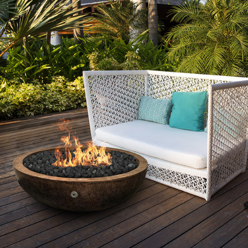 Prism Moderno 4 Concrete Fire Bowl