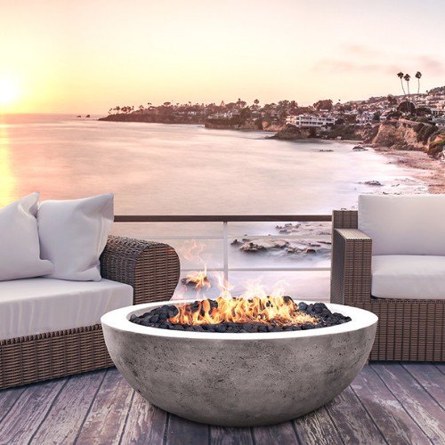Prism Moderno 4 Concrete Fire Bowl