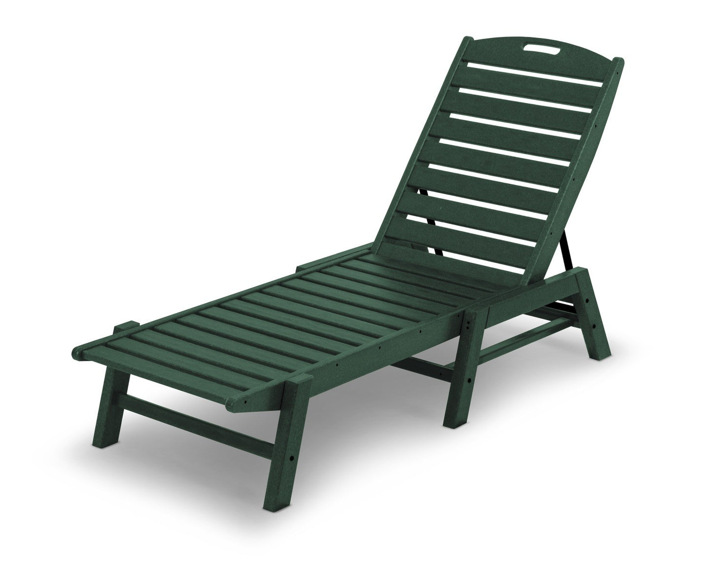 POLYWOOD Nautical Chaise Stackable