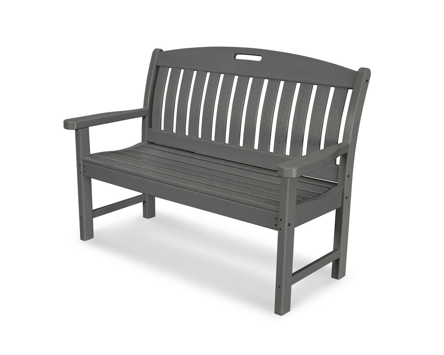 POLYWOOD Nautical 48" Patio Bench