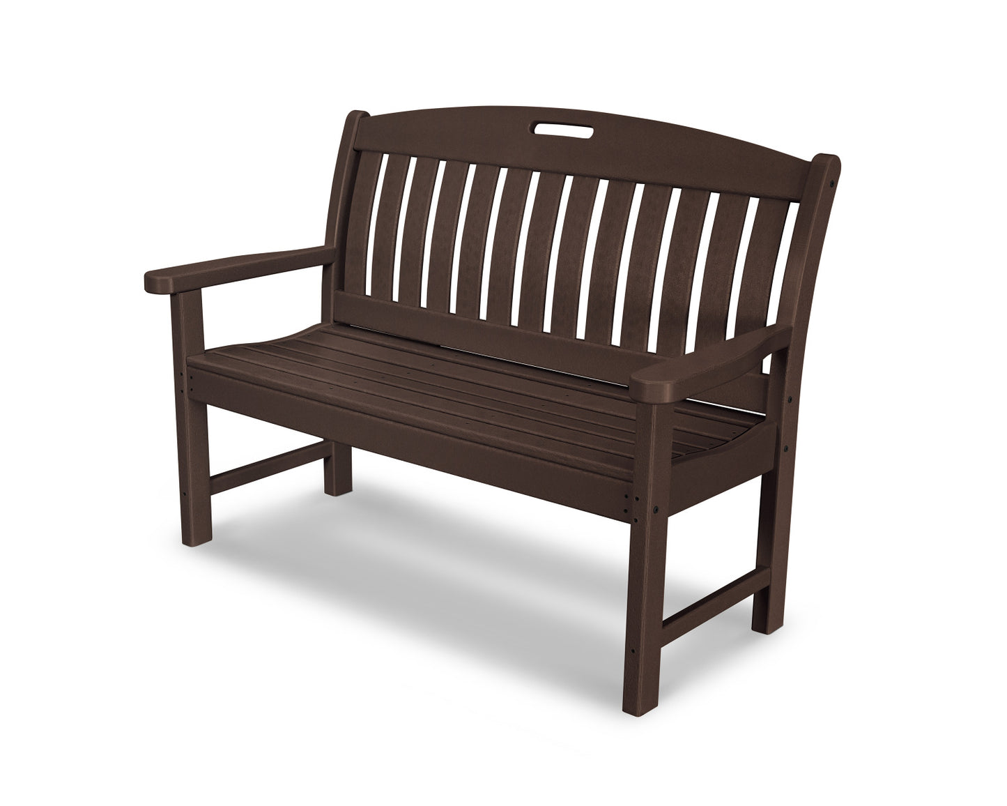 POLYWOOD Nautical 48" Patio Bench