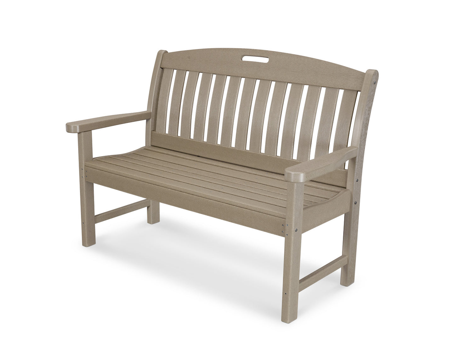 POLYWOOD Nautical 48" Patio Bench