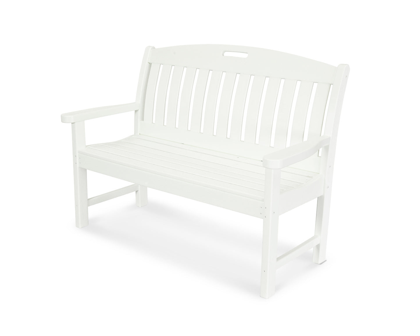 POLYWOOD Nautical 48" Patio Bench