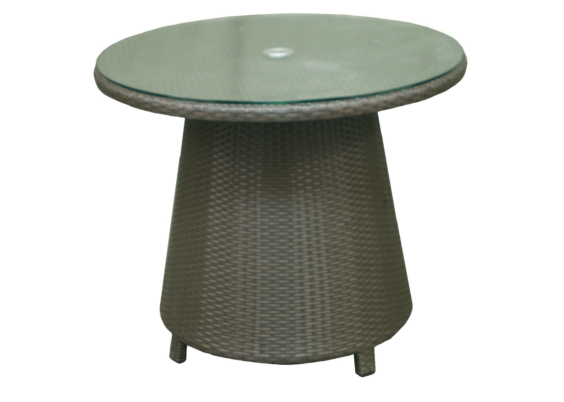 Malibu Wicker High Round Coffee Table