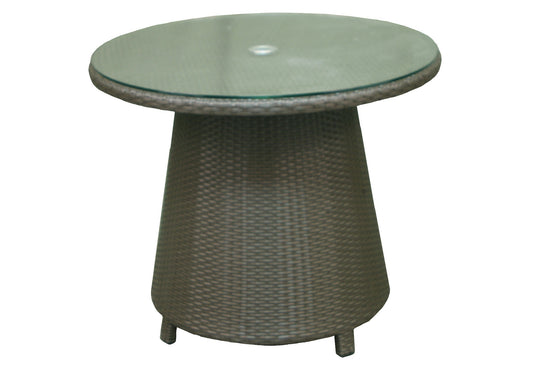 Malibu Wicker High Round Coffee Table