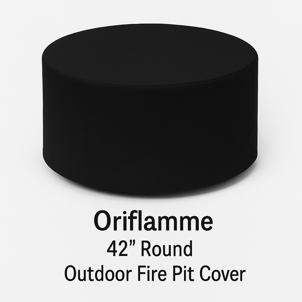 Oriflamme Gas Fire Pit Table Protective Cover Round - 32",34", 42", 45," 48", 58" Rect