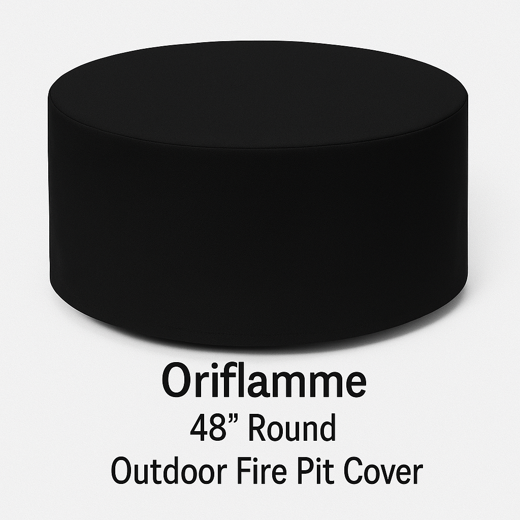 Oriflamme Gas Fire Pit Table Protective Cover Round - 32",34", 42", 45," 48", 58" Rect
