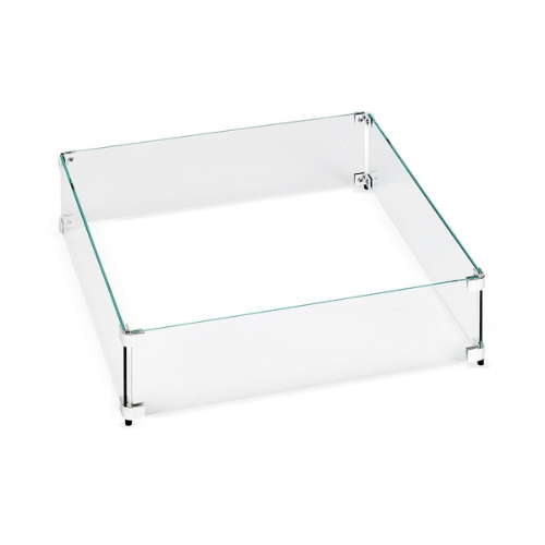 Square Wind Guard for Fire Table