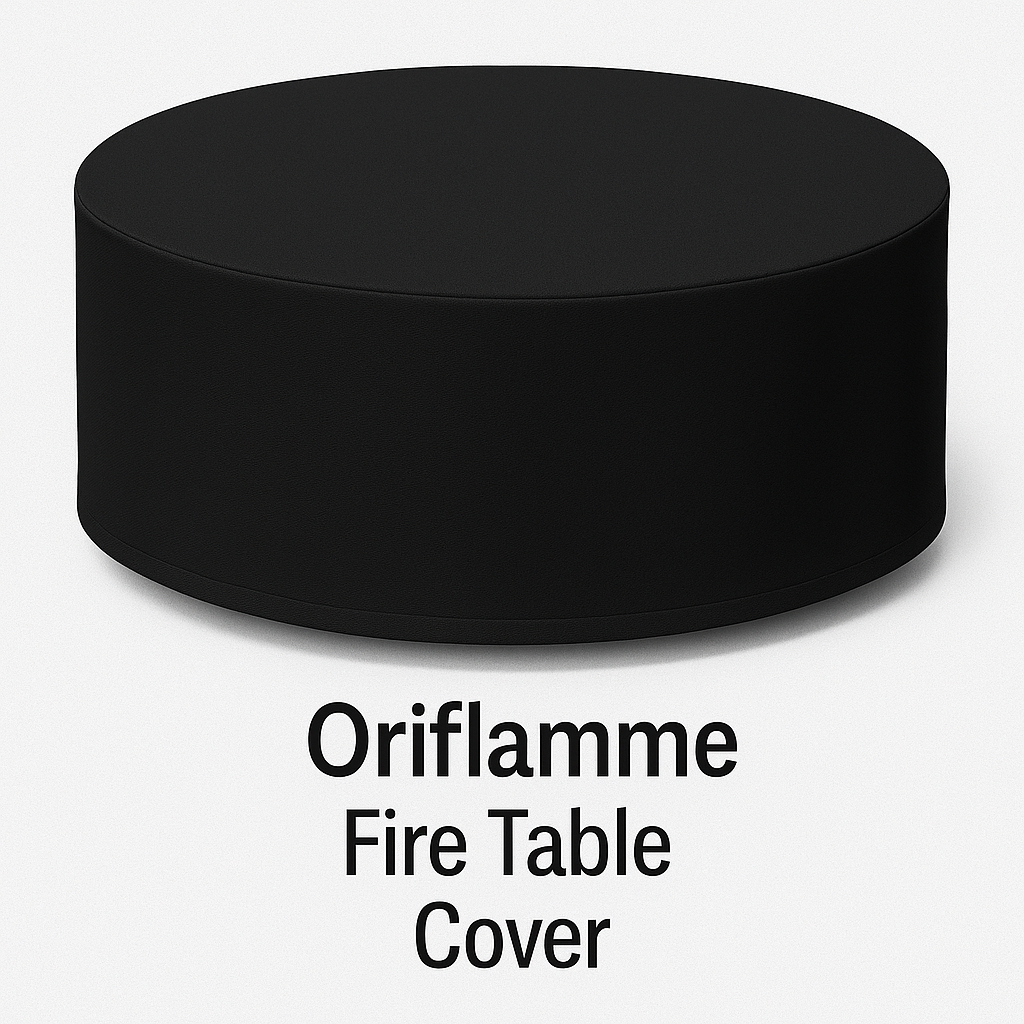 Oriflamme Gas Fire Pit Table Protective Cover Round - 32",34", 42", 45," 48", 58" Rect