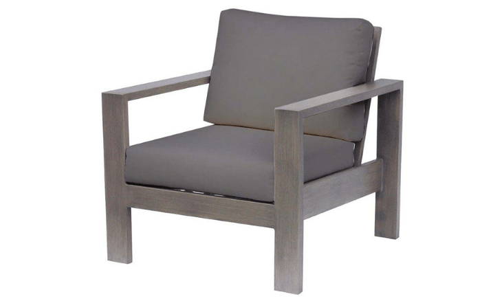 Park Lane Club Chair by Ratana - Cast Slate