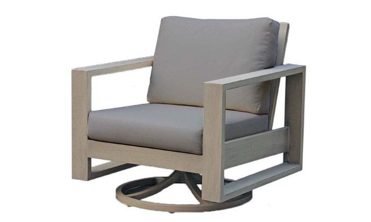 Park Lane Swivel Rocker by Ratana - Cast Slate