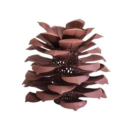 Indoor/Outdoof Steel Pine Cone Luminary