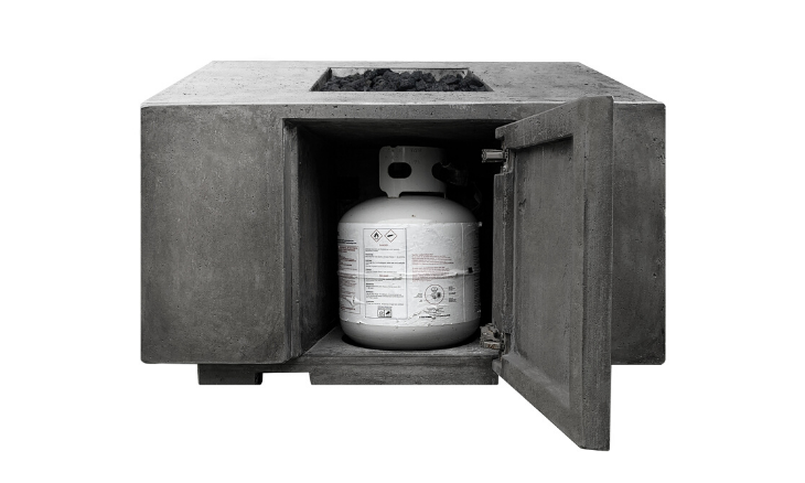 Studio 68 Concrete Fire Table (Enclosed Propane Unit)