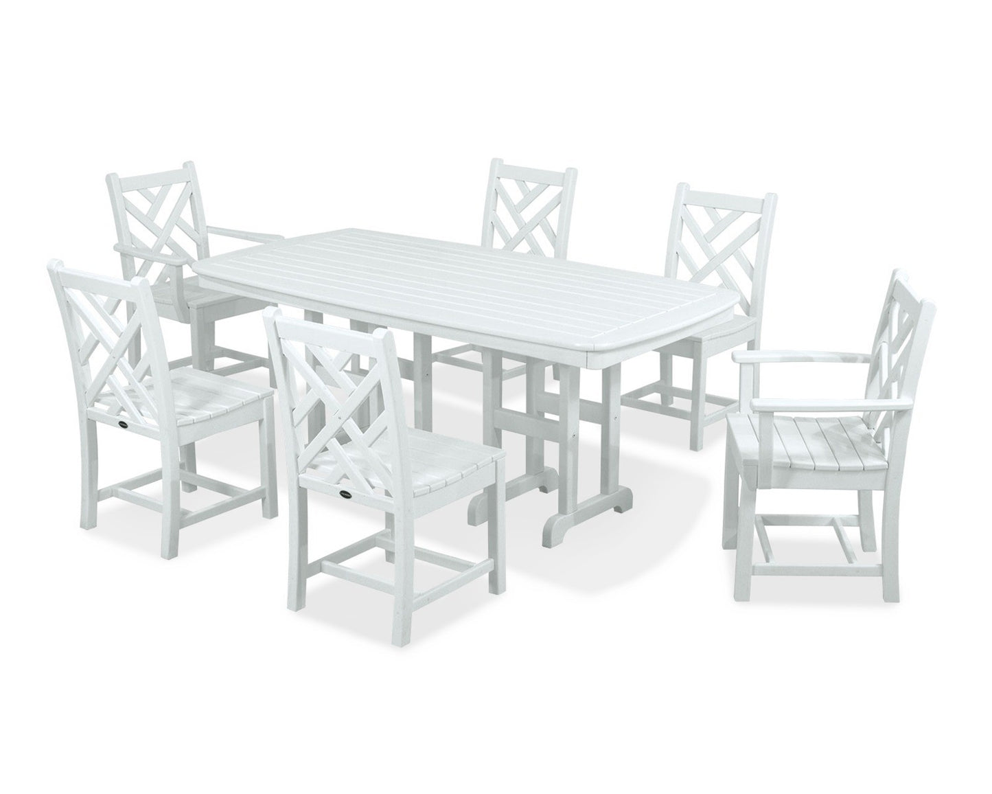 POLYWOOD Chippendale 7-Piece Dining Set
