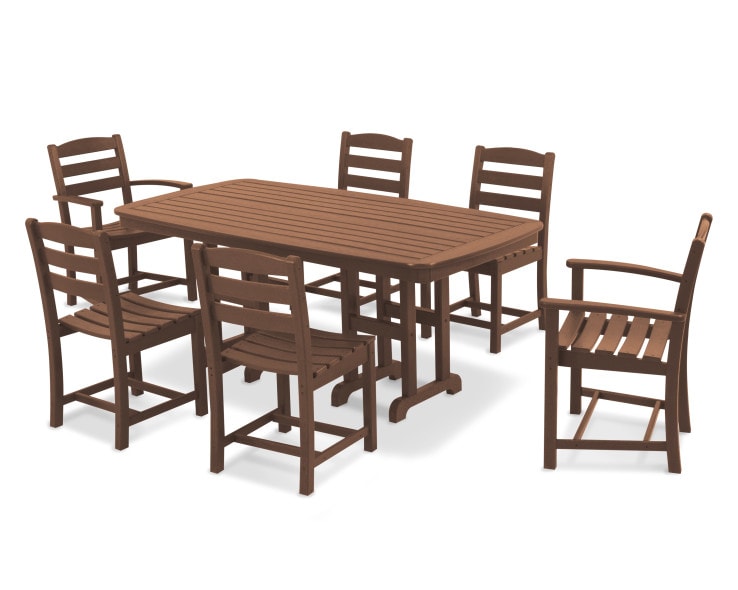 POLYWOOD La Casa Cafe 7-Piece Dining Set