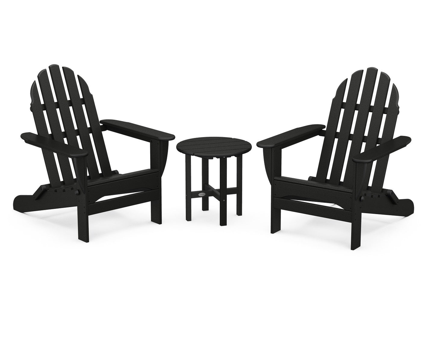 POLYWOOD Classic Folding Adirondack 3-Piece Set