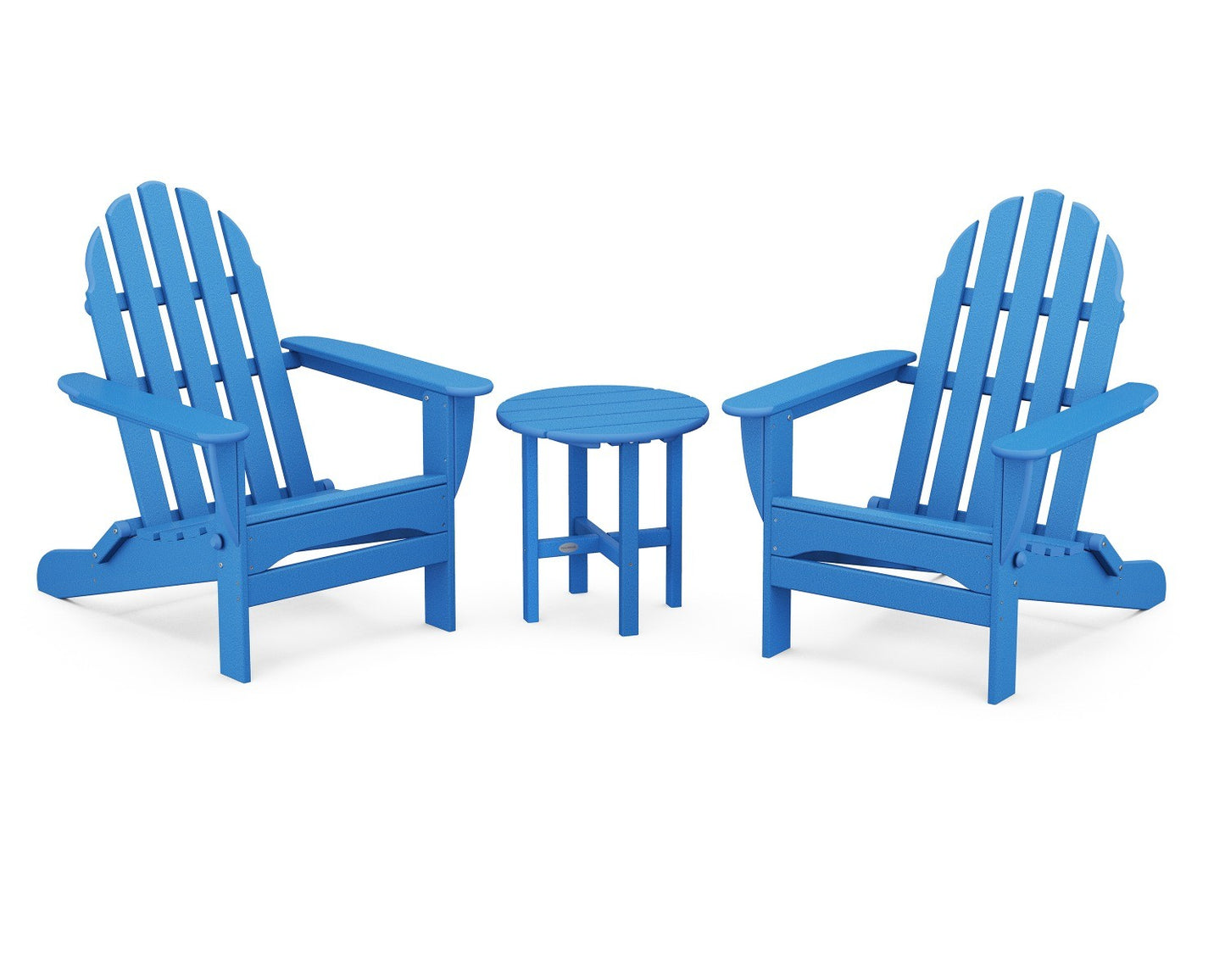 POLYWOOD Classic Folding Adirondack 3-Piece Set
