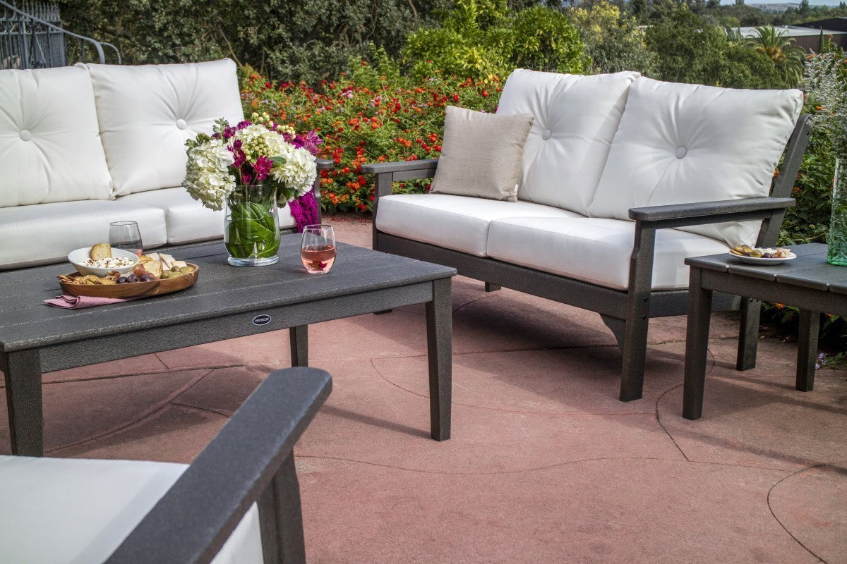 POLYWOOD Vineyard Deep Seating Settee