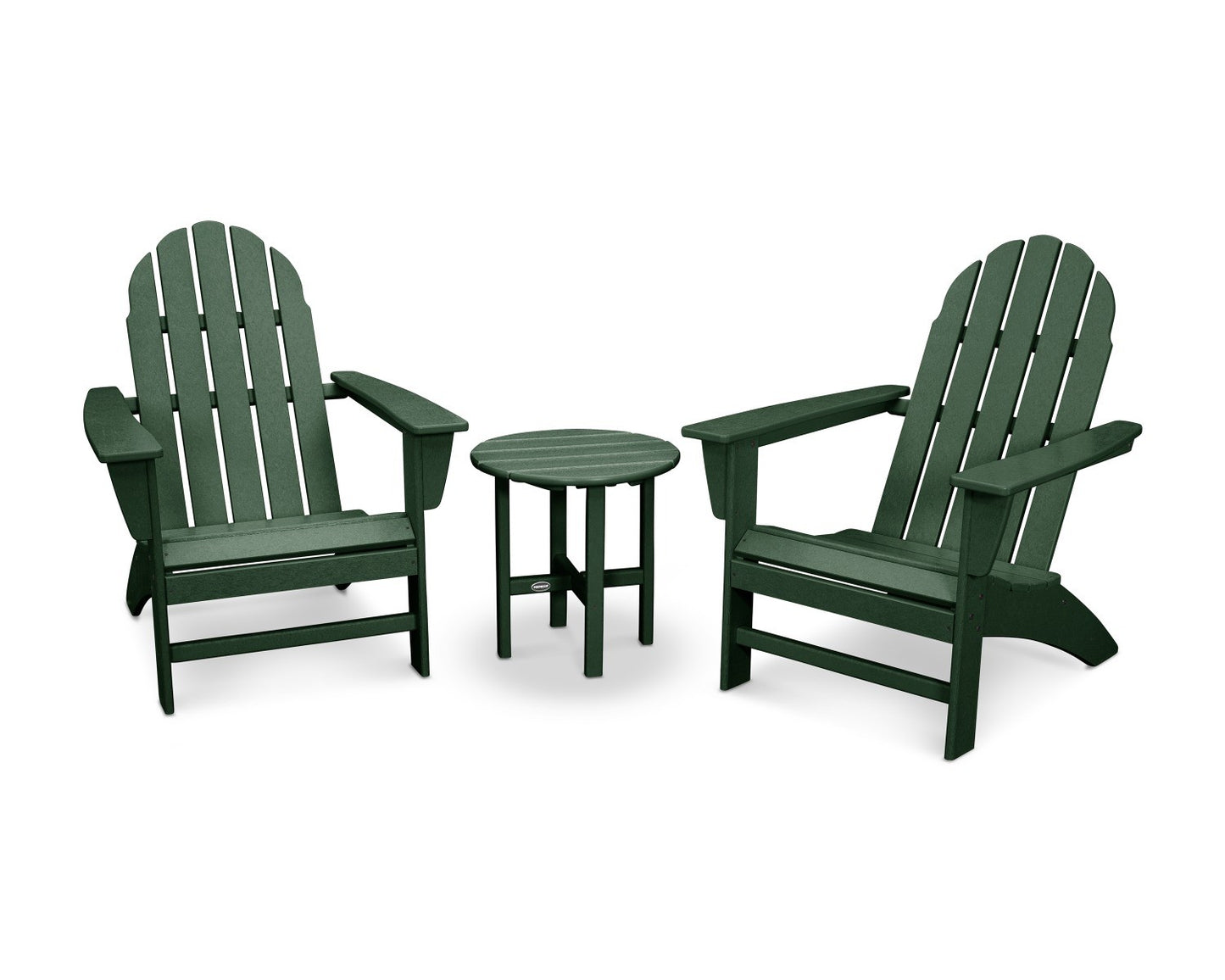 POLYWOOD Vineyard 3-Piece Adirondack Set