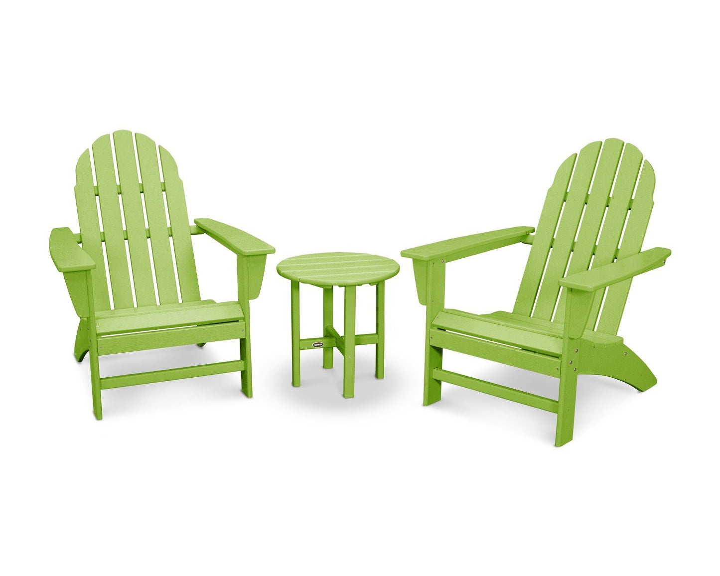 POLYWOOD Vineyard 3-Piece Adirondack Set