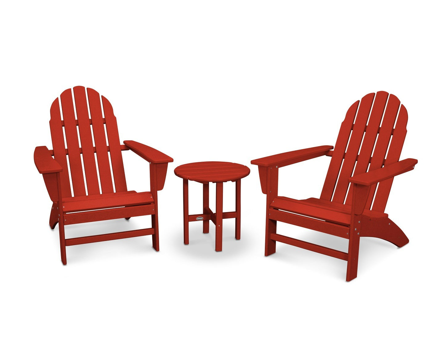 POLYWOOD Vineyard 3-Piece Adirondack Set