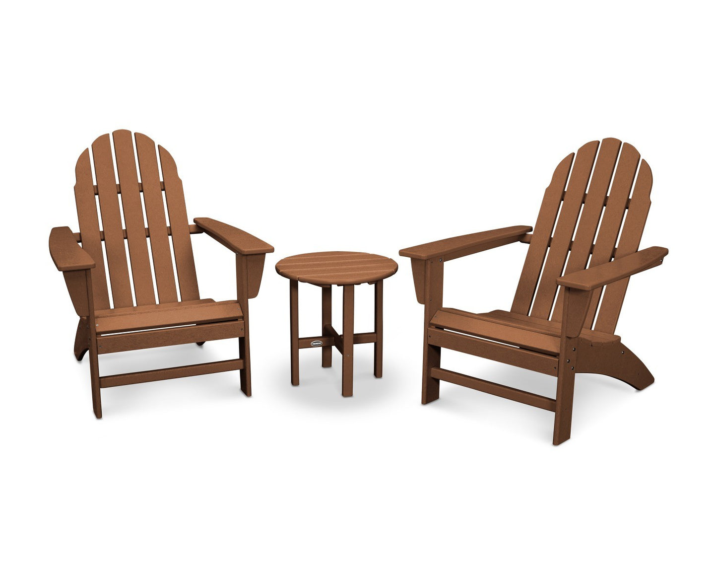 POLYWOOD Vineyard 3-Piece Adirondack Set