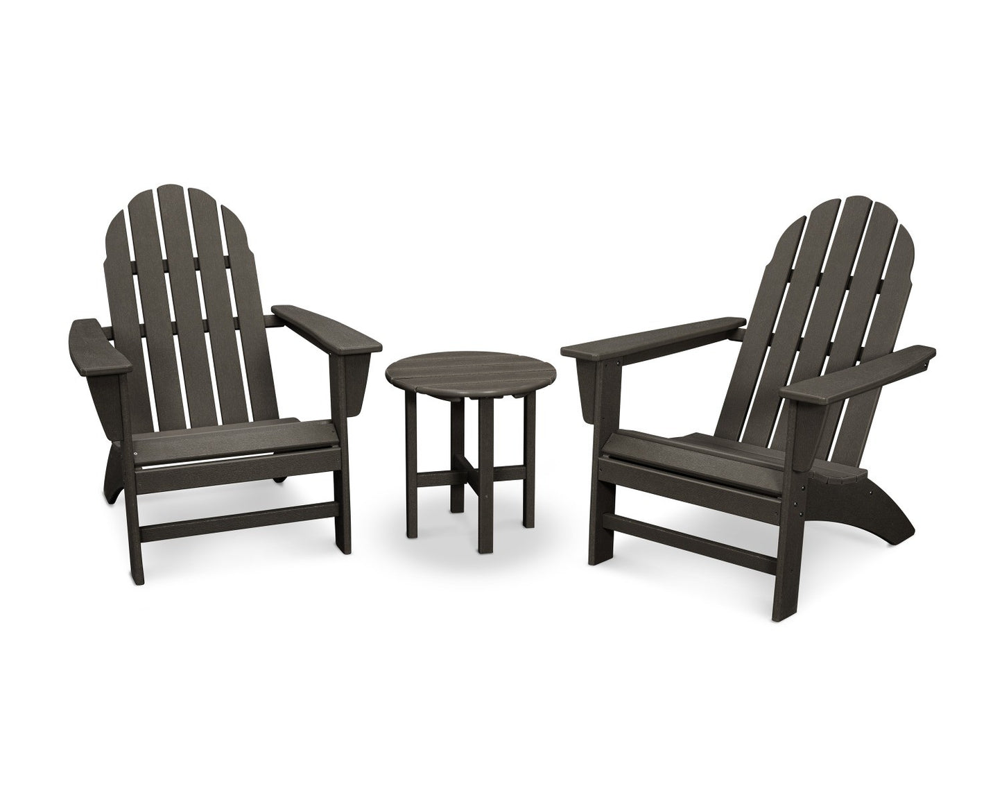 POLYWOOD Vineyard 3-Piece Adirondack Set