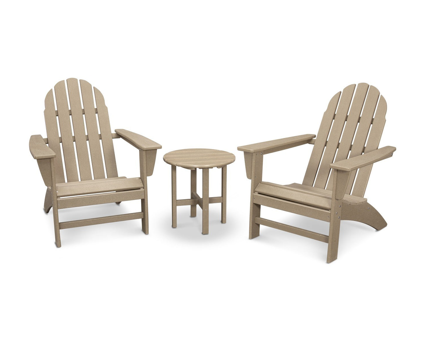 POLYWOOD Vineyard 3-Piece Adirondack Set