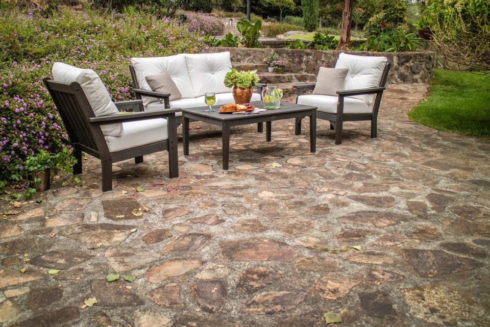 POLYWOOD Vineyard 4-Piece Deep Seating Set