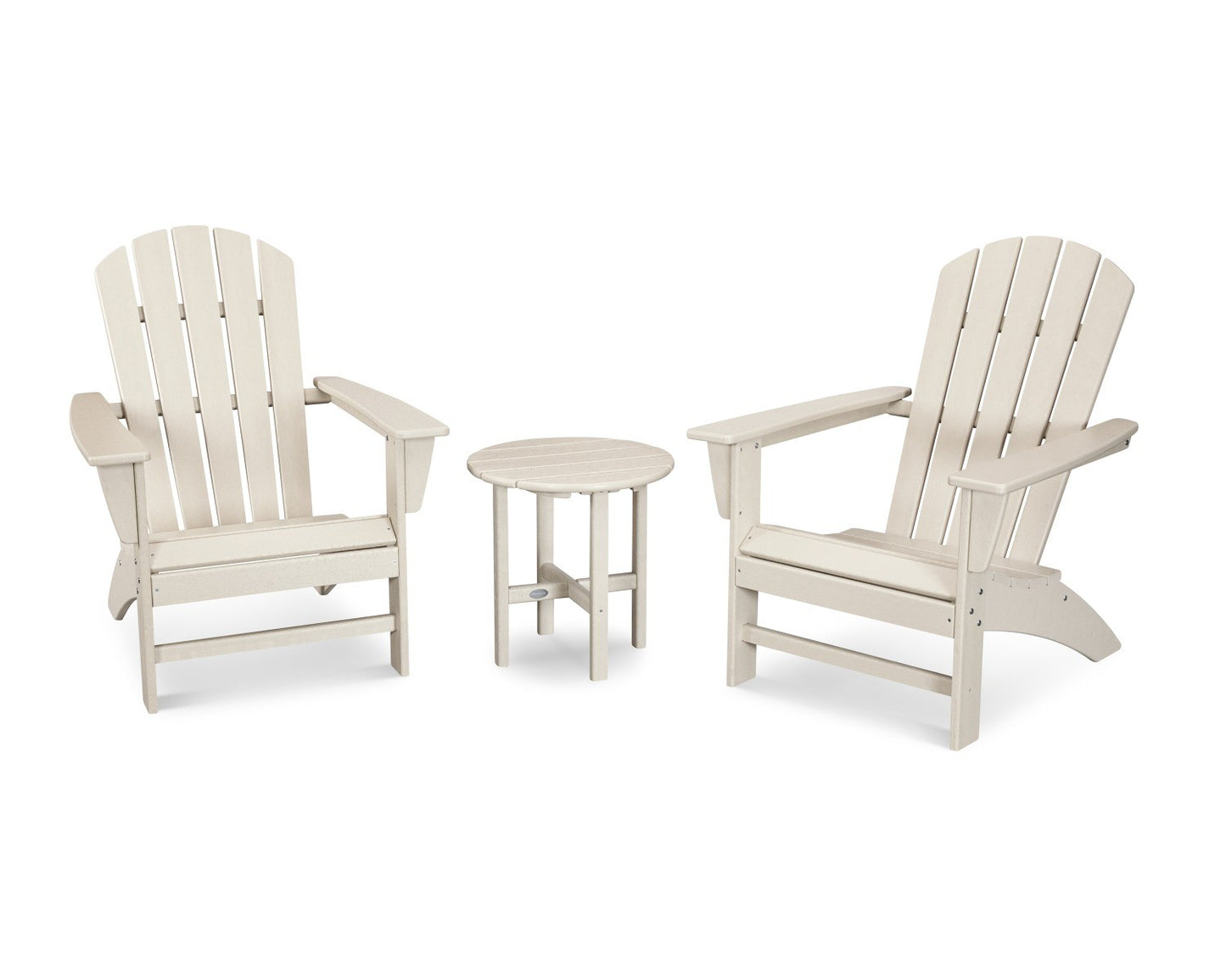 POLYWOOD Nautical 3-Piece Adirondack Set