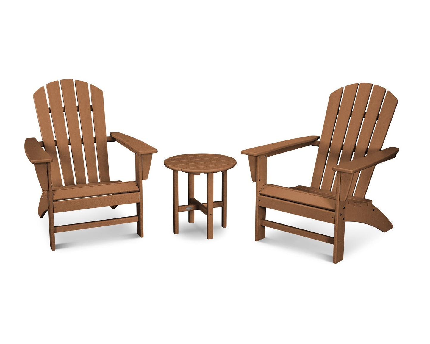 POLYWOOD Nautical 3-Piece Adirondack Set
