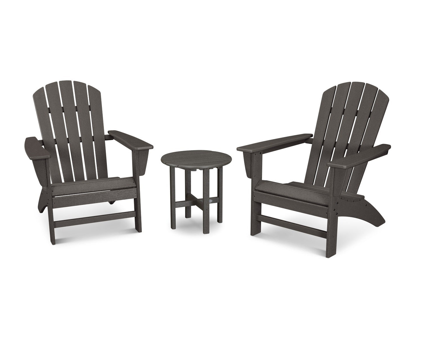 POLYWOOD Nautical 3-Piece Adirondack Set