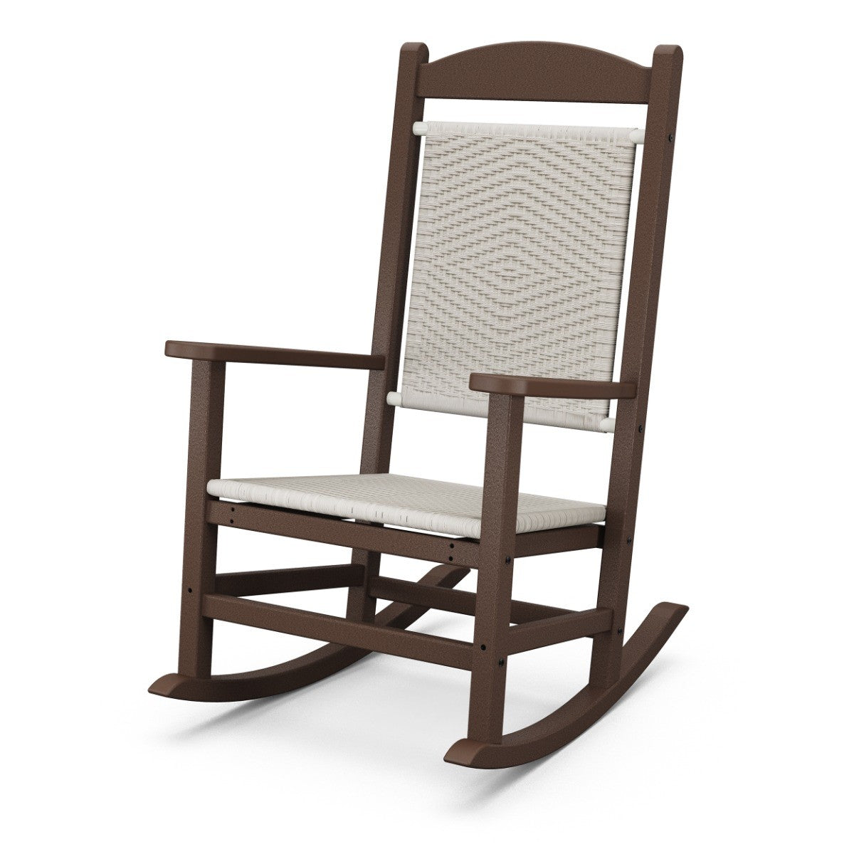 POLYWOOD Presidential Woven Rocking Chair