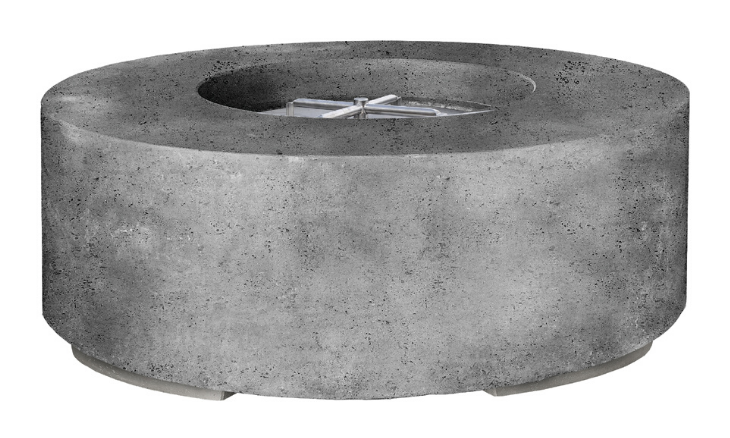 Prism Rotondo Concrete Fire Table