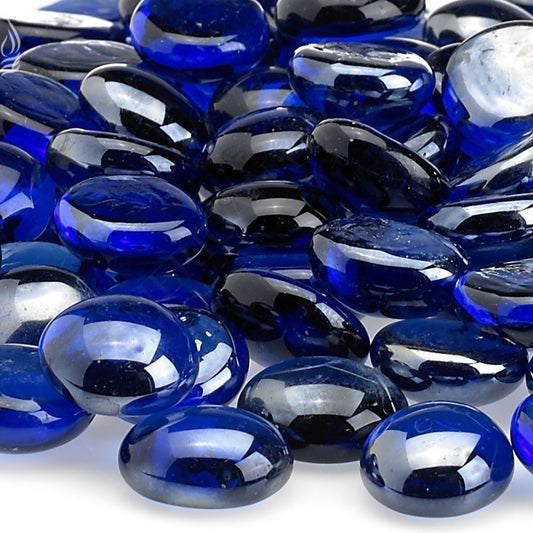 Fireplace Fire Pit Beads Royal Blue Luster