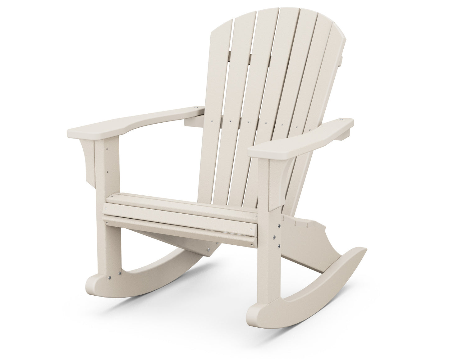 POLYWOOD Seashell Rocker Recycled Plastic