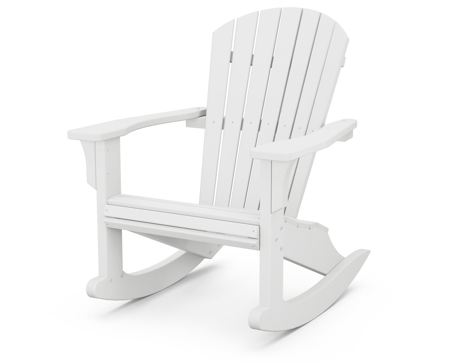 POLYWOOD Seashell Rocker Recycled Plastic