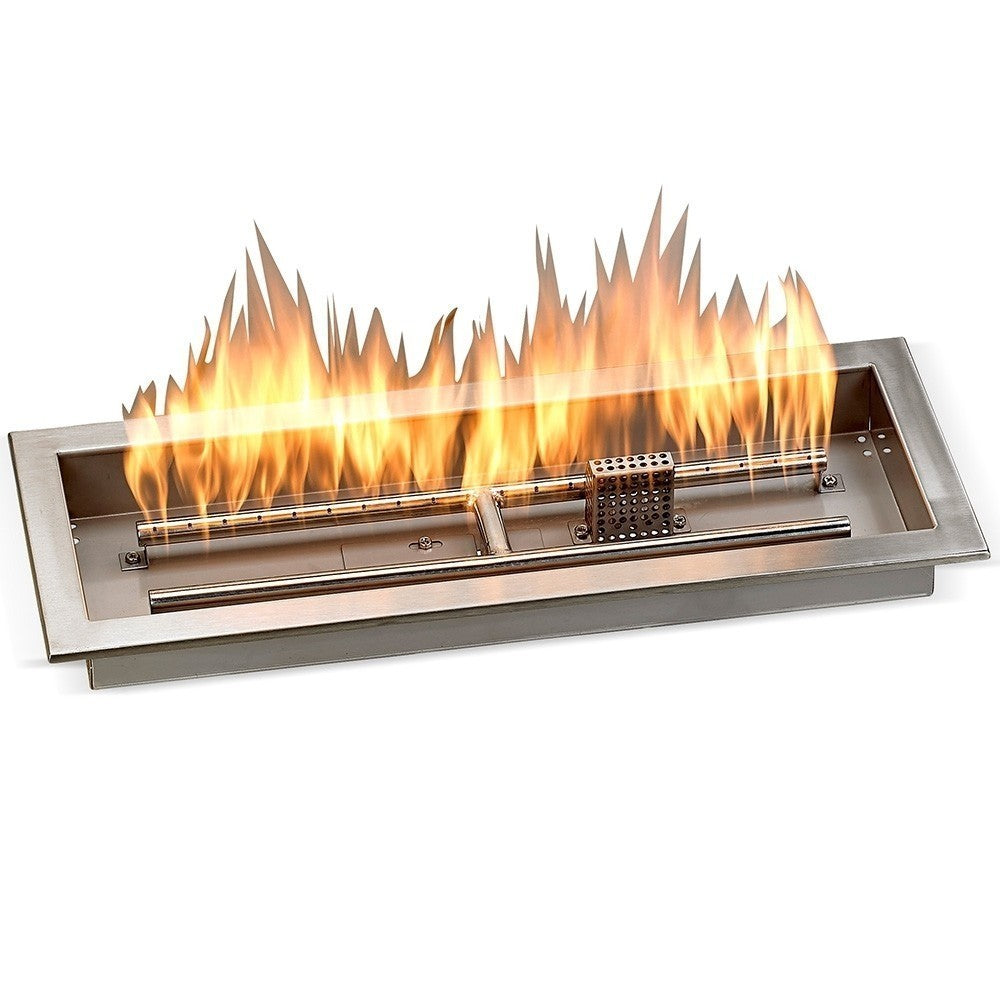 24" Stainless Steel Drop-in Fire Pit Kit