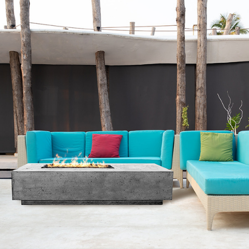 Prism Tavola 5 Concrete Fire Table