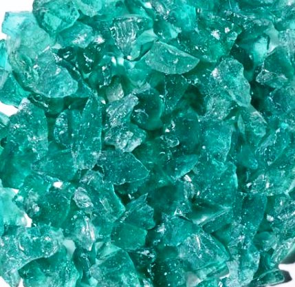 Fire Pit Fireplace Fire Glass Teal