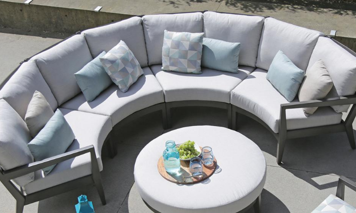 Lucia Curved Wedge Sofa lifestyle
