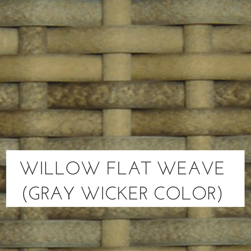 Malibu Wicker Square Coffee Table
