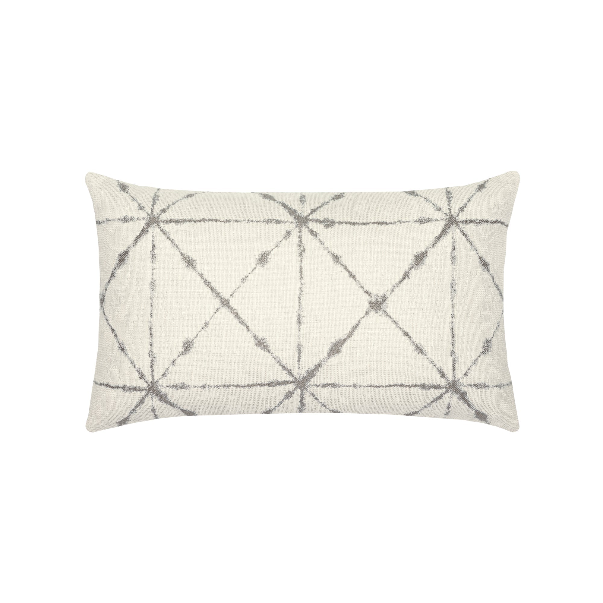 Elaine Smith Outdoor Trilogy Taupe Lumbar Pillow - Thumbnail 2